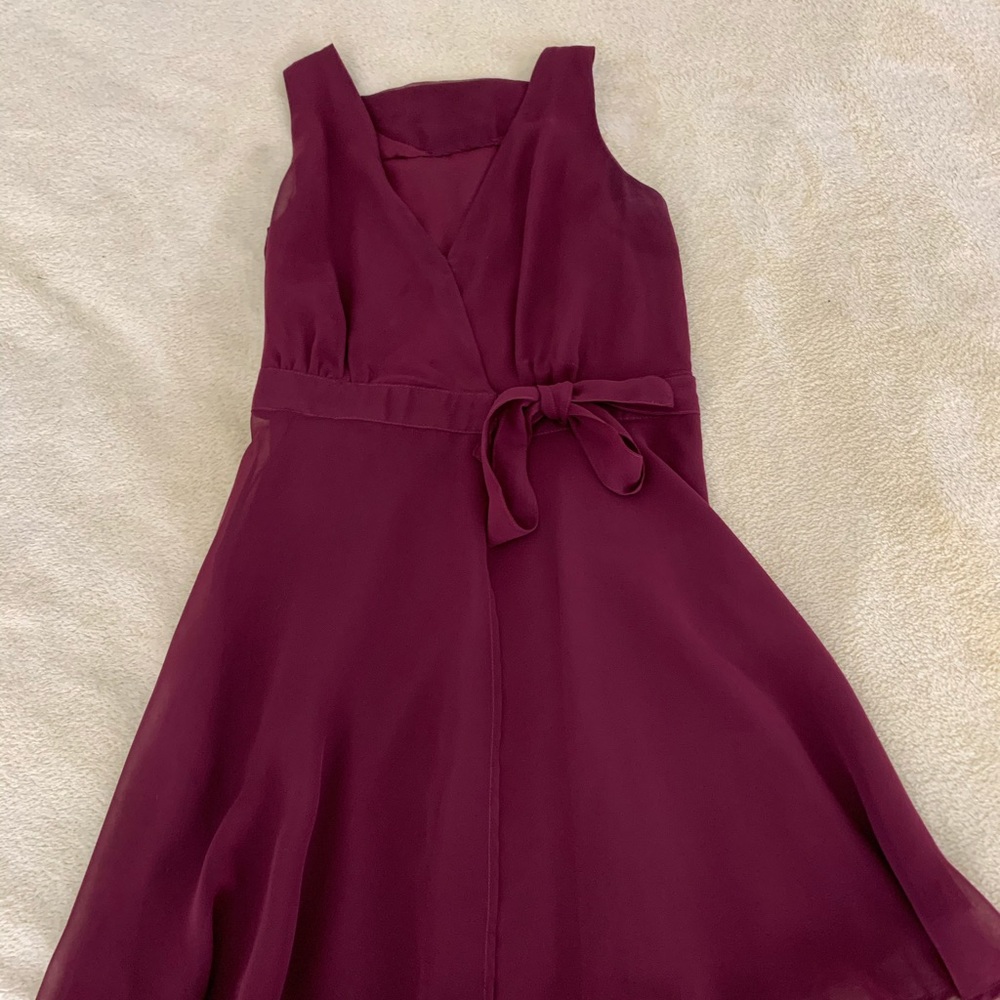 Red Flowy Dress
